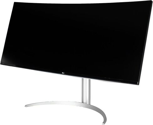 LG 40WP95C-W 40 بوصة UltraWide 5K2K (5120×2160) حزمة شاشة منحنية | Nano IPS، 72 هرتز، 98% DCI-P3، HDR10، Thunderbolt 4 w/ 96W PD، HDMI وDisplayPort، حامل قابل للتعديل + كابل USB-C + مجموعة تنظيف + المزيد in Kuwait