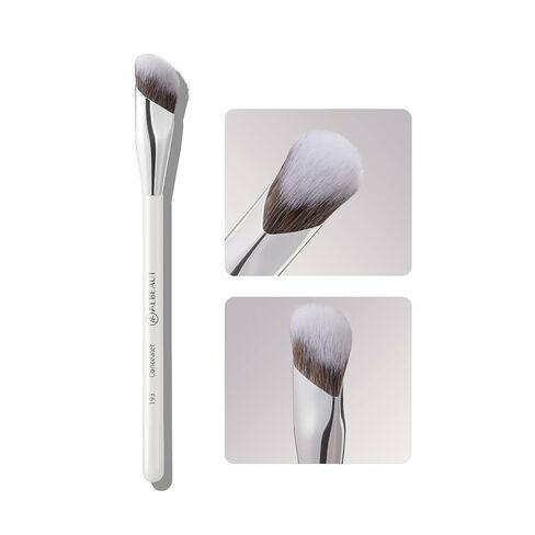 Concealer Brush, Under Eye Makeup Small Angled Precision Face Blending Brush, Eye Liquid Cream Foundation Concealer for Dark Circles, Make up Nose Contour Applicator Vegan brochas de maquillaje profesional in Saudi Arabia
