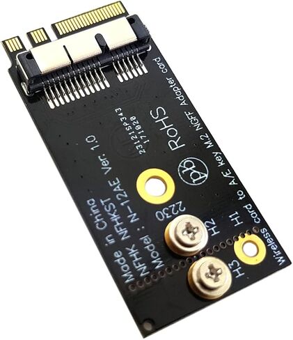 BCM94360CS2 BCM943224PCIEBT2 بطاقة صعود لاسلكية للشبكات إلى M.2 A + E-Key محول المضيف لمقبس WiFi in Kuwait
