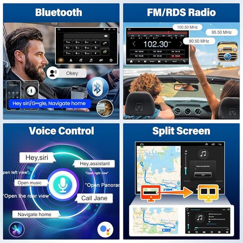 راديو السيارة لتويوتا سيليكا 2000 2001 2002 2003 2004 2005 مع Carplay اللاسلكي Android Auto Android، ترقية شاشة اللمس مع بلوتوث GPS للملاحة HiFi FM Head Unit كاميرا احتياطية in Kuwait