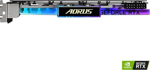 بطاقة رسومات GIGABYTE AORUS GeForce RTX 3080 Ti Xtreme WATERFORCE WB 12G، نظام تبريد Waterforce Water Block، 12 جيجابايت 384 بت GDDR6X، بطاقة فيديو GV-N308TAORUSX WB-12GD in Kuwait
