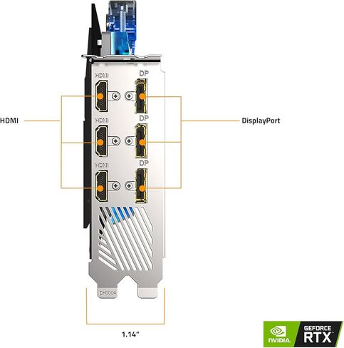 بطاقة رسومات GIGABYTE AORUS GeForce RTX 3080 Ti Xtreme WATERFORCE WB 12G، نظام تبريد Waterforce Water Block، 12 جيجابايت 384 بت GDDR6X، بطاقة فيديو GV-N308TAORUSX WB-12GD in Kuwait