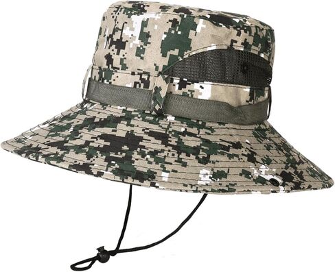Sun Hats for Men Women Wide Brim Foldable Bucket Hat Summer UV Protection Beach Hat for Hiking Beach Fishing Safari in Saudi Arabia