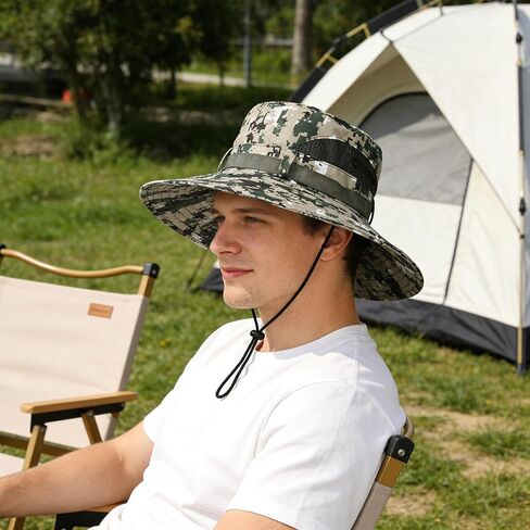 Sun Hats for Men Women Wide Brim Foldable Bucket Hat Summer UV Protection Beach Hat for Hiking Beach Fishing Safari in Saudi Arabia