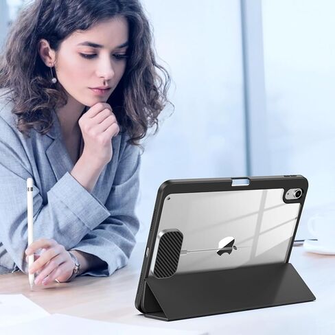 حافظة iPad Pro مقاس 11 بوصة، حافظة شحن لاسلكية مغناطيسية لجهاز iPad Pro 11 (الأول/الثاني/الثالث/الرابع) وiPad Air 11 (M2/M3) وiPad Air 10.9 (الرابع/الخامس)، تدعم Apple Pencil 2 in Kuwait