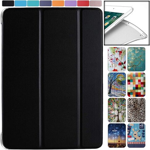 حافظات DuraSafe لجهاز iPad PRO 11 بوصة 2 [ Pro 11 2nd 2020 ] الجيل MY232LL/A MXDC2LL/A MXDE2LL/A MXDG2LL/A MY252LL/A MXDD2LL/A يتميز بحامل خفيف الوزن قابل للتعديل يتميز بتصميم أنيق - أسود in Kuwait