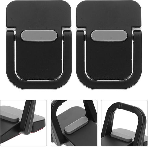 Totority Portable Laptop Stand Riser 2pcs Metal Invisible Cooling Holder Small Adjustable Notebook Feet for Desk Use in Kuwait