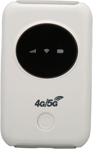 EBTOOLS 4G Mobile WiFi Hotspot، جهاز توجيه LTE محمول مع بطارية 3200 مللي أمبير في الساعة، فتحة بطاقة SIM صغيرة، سرعة 150 ميجابت في الثانية، لأجهزة الكمبيوتر المحمول والهاتف والكمبيوتر اللوحي والسفر في أوروبا وآسيا وأفريقيا والشرق الأوسط in Kuwait