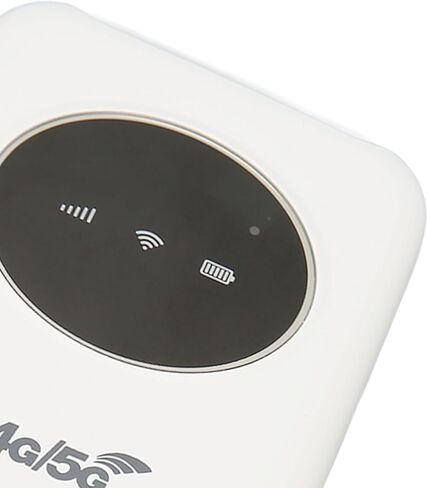 EBTOOLS 4G Mobile WiFi Hotspot، جهاز توجيه LTE محمول مع بطارية 3200 مللي أمبير في الساعة، فتحة بطاقة SIM صغيرة، سرعة 150 ميجابت في الثانية، لأجهزة الكمبيوتر المحمول والهاتف والكمبيوتر اللوحي والسفر في أوروبا وآسيا وأفريقيا والشرق الأوسط in Kuwait