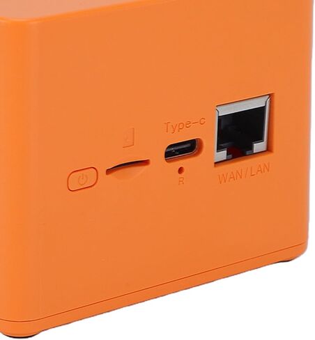 جهاز توجيه واي فاي محمول POCREATION 4G LTE WiFi6 مع فتحة SIM وشاشة LED وبطارية 3000 مللي أمبير في الساعة تدعم 32 جهازًا للسفر والأعمال الخارجية in Kuwait