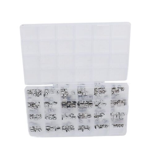 Fafeicy 240Pcs Micro USB Socket, Stainless Steel Connector for Phone and Computer in Storage Box in Kuwait