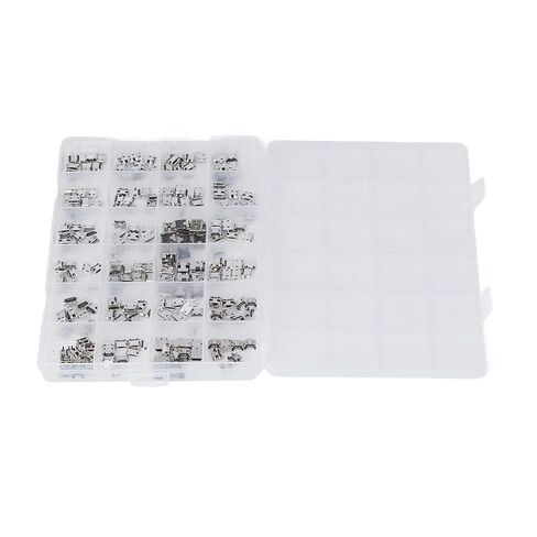 Fafeicy 240Pcs Micro USB Socket, Stainless Steel Connector for Phone and Computer in Storage Box in Kuwait