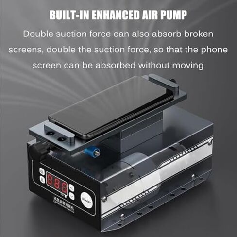 LCD Screen Separator Machine,360 Rotation,165 * 75mm Working Area,45° Tilt,Mobile Phone Screen Repair Platform for Devices in Kuwait