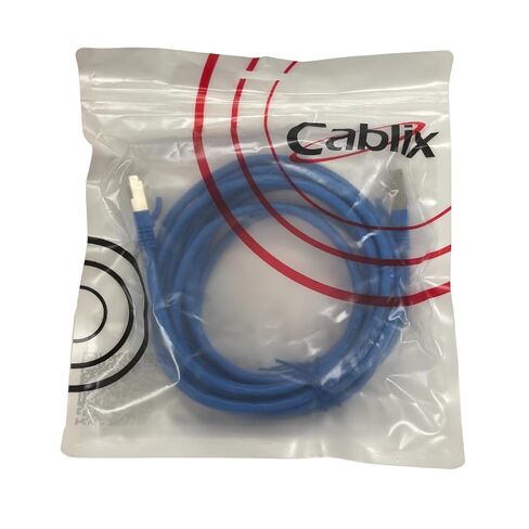 سلك التصحيح المحمي S/FTP Cat 6A مع التمهيد، 10 أقدام، أزرق - كابل إيثرنت عالي الأداء لشبكات آمنة in Kuwait
