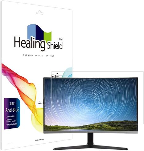 واقي شاشة Healingshield مضاد لبصمات الأصابع ومضاد للوهج متوافق مع هاتف Samsung Curved C27R502 in Kuwait