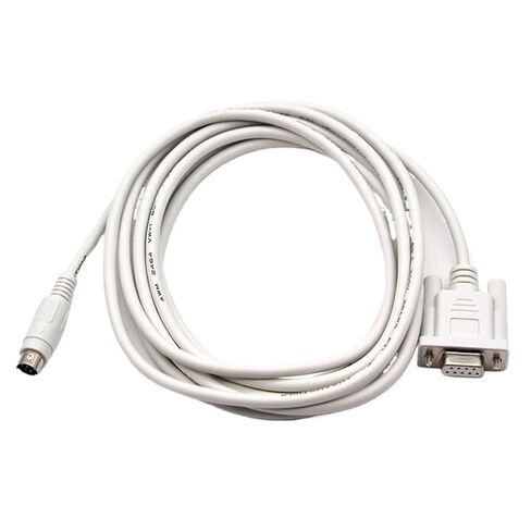 PLC Programming Cable Download Cable SC-11 RS232 Serial Port 3meter for FX Series Module(Blue,5m) in Kuwait