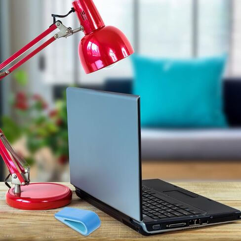 حامل كمبيوتر محمول قابل للتعديل من Cabilock قطعتين، حامل تبريد أزرق، حامل كمبيوتر على سطح المكتب للكمبيوتر المحمول وUltrabook مع قاعدة جيدة التهوية للمكتب والسفر in Kuwait