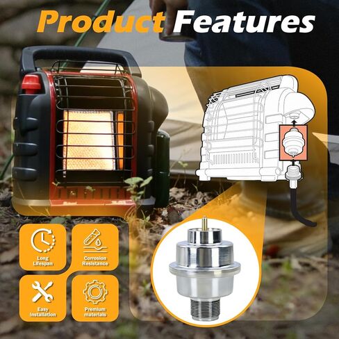 F273699 Propane Fuel Filter with 6FT Adapter Hose Compatible with Mr. Heater Portable Buddy Big Buddy Tough Buddy models Connect 20-45lb Propane Tanks in Saudi Arabia
