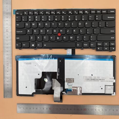 Laptop Replacement US Layout with Pointing with Backlight Keyboard for Lenovo Thinkpad T431 T431S E431 T440 T440P T440S E440 L440 T450 T450S T460 L450 T440E 04W2250 04W3025 MP-12M13US-4442W in Kuwait