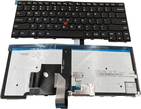Laptop Replacement US Layout with Pointing with Backlight Keyboard for Lenovo Thinkpad T431 T431S E431 T440 T440P T440S E440 L440 T450 T450S T460 L450 T440E 04W2250 04W3025 MP-12M13US-4442W in Kuwait