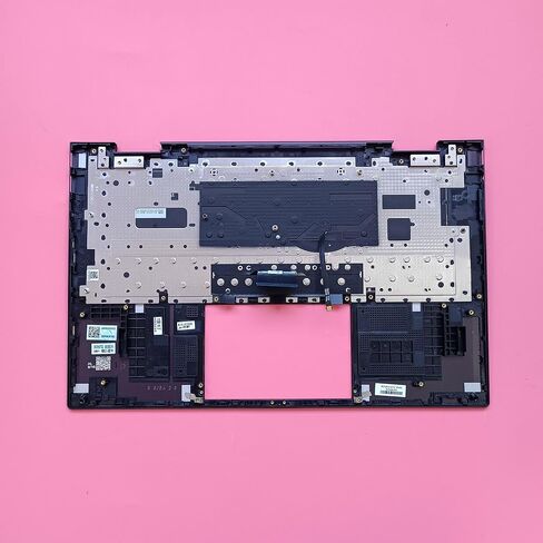 Replacement for HP Envy 15-EW 15-EY 15-EY0023DX 15-EY0013DX TPN-C157 Laptop Upper Case Palmrest Backlit Keyboard Assembly Part N15946-001 Top Cover Black in Kuwait
