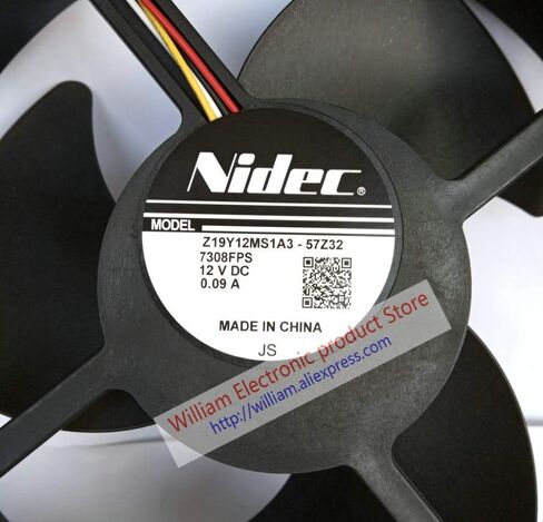 NIDEC Z19Y12MS1A3-57Z32 7308FPS DC12V 0.09A for haier Refrigerator Frozen Cooling Fan in Kuwait