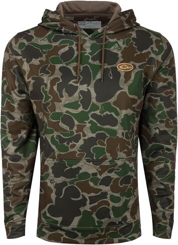 Drake DW2290-037-1 MST Performance Hoodie Old School Green Small in Saudi Arabia
