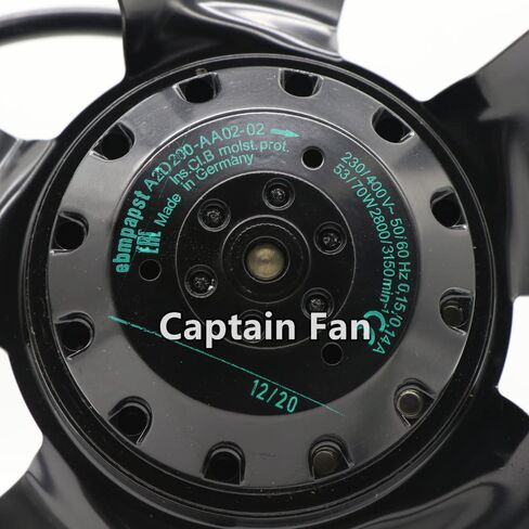 A2D200-AA02-02 Ebm Papst Fan 230/400VAC 0.15/0.14A 53/70W Axial Cooling Fan in Kuwait