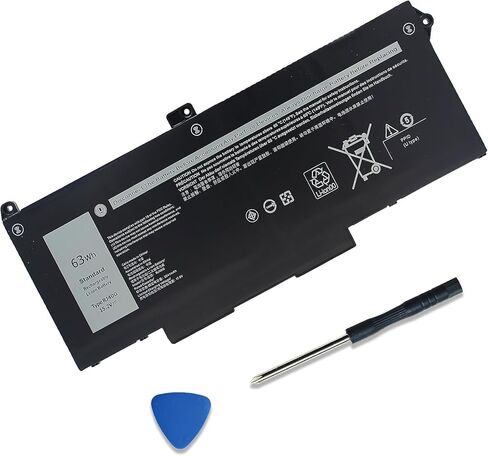استبدال بطارية الكمبيوتر المحمول RJ40G 63Wh لجهاز Dell Latitude 15 5520 Latitude 14 5420 Precision 15 3560 Series M033W 075X16 01K2CF WY9DX P137G P137G001 0WK3F1 0M3KCN P104F P104F001 15.2V 3941 مللي أمبير in Kuwait