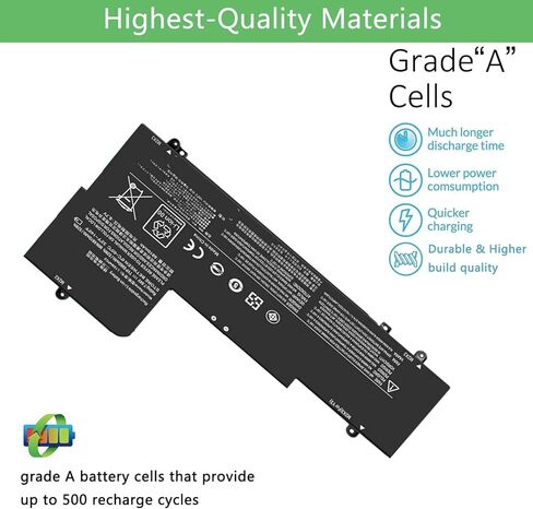 L15L4PC2 L15M4PC2 Laptop Battery Replacement for Lenovo Ideapad Yoga 710-14IKB 710-14ISK 710-14ISK-IFI 710-14ISK-ISE 710-11 710-15IKB 710-15ISK Series Notebook 5B10K90778 5B10K90802 7.6V 53Wh in Kuwait
