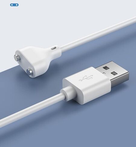 Accessonico Magnetic USB Charger, DC Cable 3ft Replacement Charging Cord for Rechargeable Toys Electric Toothbrush (6MM) in Saudi Arabia