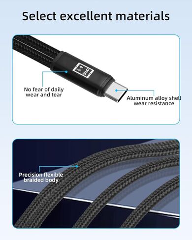 كابل بطاقة الصوت GELRHONR USB C OTG، كابل صوت 2 في 1 من النوع C للبث المباشر والتسجيل والدردشة الصوتية والكاريوكي in Kuwait