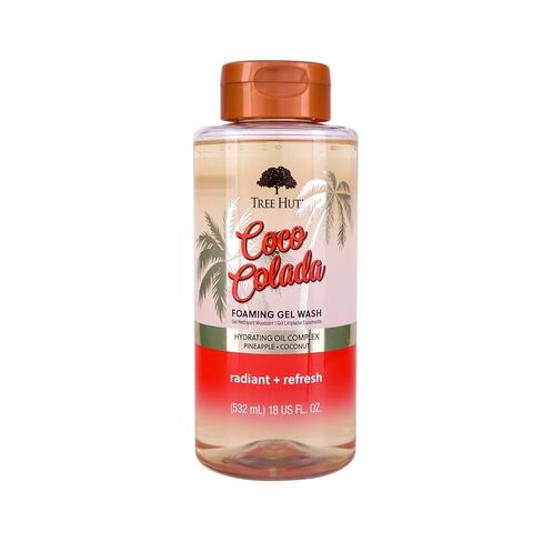 Tree Hut Coco Colada Radiant & Refresh Foaming Gel Wash, 18 oz. in Saudi Arabia