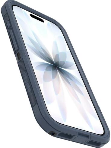 حزمة OtterBox iPhone 17 (فقط): حافظة Defender Series XT وواقي الشاشة - Offgrid (أزرق) - أزرار كبس على MagSafe - قوية - متينة ومتينة in Kuwait