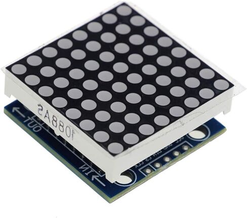 3 قطع MAX7219 8x8 LED وحدة عرض نقطية - تحكم 5 فولت MCU مع دعم متتالي، مجموعة 3.2 سم DIY لمشاريع Arduino/Raspberry Pi in Kuwait