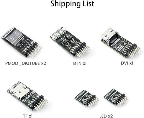 وحدة توسيع FPGA من Sipeed Tang PMOD، متوافقة مع معيار واجهة Digilent Pmod، للوحات تطوير FPGA Tang Mega 138K Pro Dock Tang Primer 25K Dock (مجموعة PMOD) in Kuwait