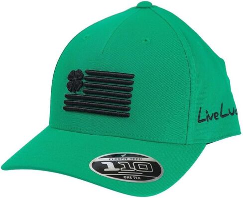 Black Clover New Live Lucky Clover Nation 14 Green/Black Adjustable Golf Snapback Hat in Saudi Arabia