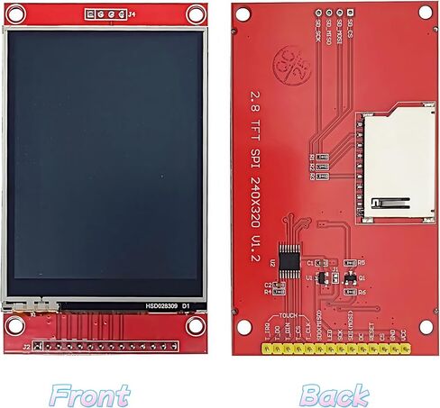 2.8 بوصة TFT LCD وحدة 320x240 SPI Serial ILI9341 شاشة تعمل باللمس مقاومة مع قلم لمس متوافق مع Arduino STM32 in Kuwait