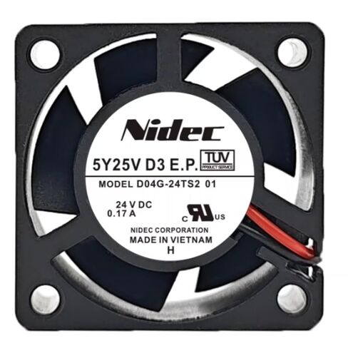 D04G-24TS2 01 40MM 24V 0.17A 4CM 4020 40X40X20MM 2-Wire Cooling Fan in Kuwait