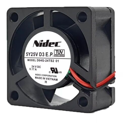 D04G-24TS2 01 40MM 24V 0.17A 4CM 4020 40X40X20MM 2-Wire Cooling Fan in Kuwait