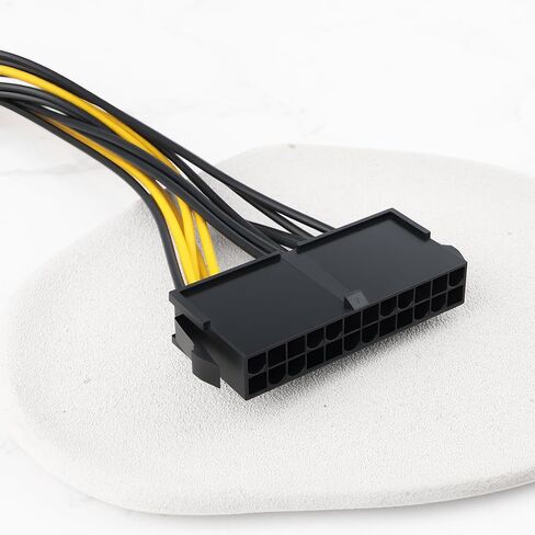 كابل ATX 24 Pin to PCIe 6+2 Pin On Off Switch لتوصيل وحدة إمداد الطاقة (PSU) وبطاقة رسومات PCIe 30 سم + 50 سم in Kuwait