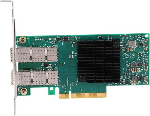 Yunseity 10G 25G Dual Port PCIe Network Card, 4 Lx Ethernet Adapter with RDMA Hardware Acceleration, for VMware Data Centers in Kuwait