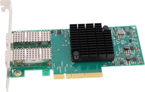 Yunseity 10G 25G Dual Port PCIe Network Card, 4 Lx Ethernet Adapter with RDMA Hardware Acceleration, for VMware Data Centers in Kuwait