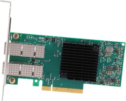 Yunseity 10G 25G Dual Port PCIe Network Card, 4 Lx Ethernet Adapter with RDMA Hardware Acceleration, for VMware Data Centers in Kuwait