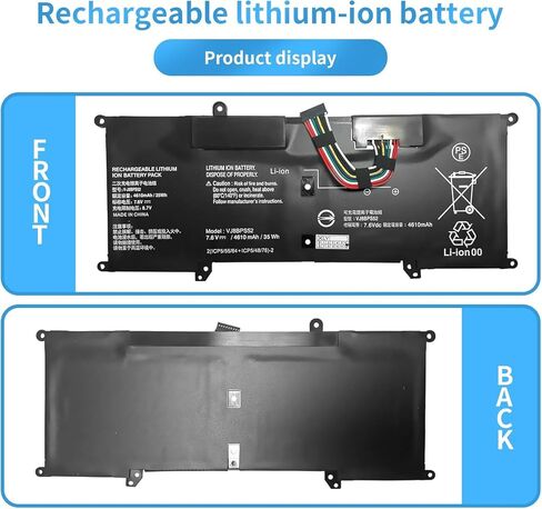 VJ8BPS52 V-J8BPS52 Laptop Battery Replacement for Sony VAIO S11 S13 S14 SX12 SX14 VJPG11C11N VJS132C11W VJS132C11L VJS132C11N VJS132C11T VJS141C11L VJS112C VJS131C VJS141C VJS132C Series(7.6V 35Wh) in Kuwait