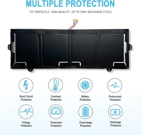 68Wh AA-PBMN4VN Replacement Laptop Battery for Samsung Galaxy Book Pro 15 NP950 Galaxy Book Pro 360 15.6" NP950 NP950XDB-KC5US NP950QDB-KC3DE NP950XDB-KB1US Series PBMN4VN 15.44V 4405mAh in Kuwait