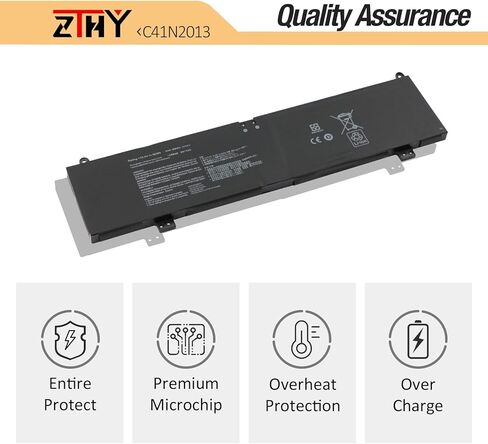 C41N2013 C41N2013-1 Laptop Battery Replacement for ASUS TUF Gaming A15 FA507 FA507RC FA507RR FA507RE A17 FA707 FA707RE FA707RM F15 FX507 FX507ZR FX507ZE F17 FX707 FX707ZC ROG Strix Scar 15 G533 G733 in Kuwait