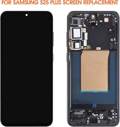 OLED for Samsung Galaxy S25 Plus Screen Replacement for Samsung S25 Plus LCD Display SM-S936W SM-S936U LCD Digitizer Touch Screen Assembly with Frame in Kuwait