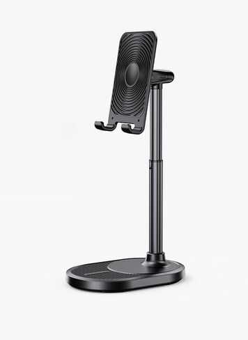 Mobile Phone Stand, Desktop Model, Tablet/Pad Holder, Aluminum Alloy, Adjustable Height, Suitable for Online Learning. in Kuwait