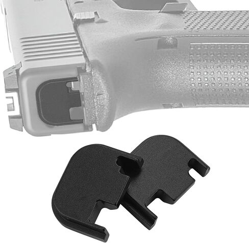 2 Pack Aluminum Rear Slide Cover Plate for Glock Gen 1–4 – Engraved Back Plate Compatible with G17 G19 G21 G22 G23 G26 G27 G34 G35 G41 in Kuwait